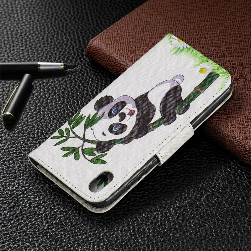 Fodral För Xiaomi Redmi 7A Panda På Bambu