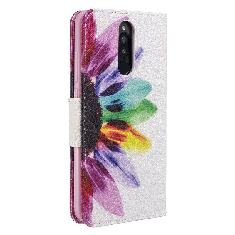 Fodral För Xiaomi Redmi 8 Akvarellblomma