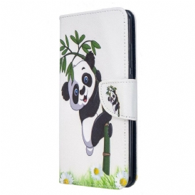 Fodral För Xiaomi Redmi 8 Panda På Bambu