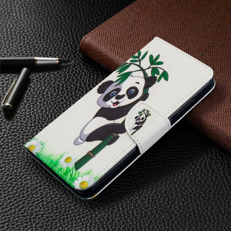 Fodral För Xiaomi Redmi 8 Panda På Bambu