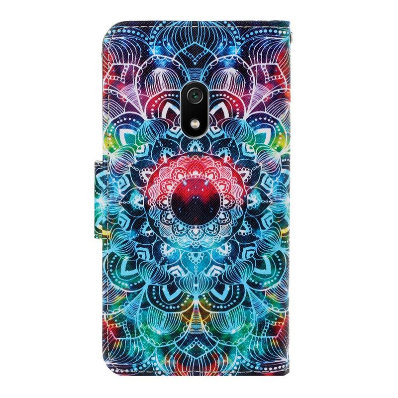 Fodral För Xiaomi Redmi 8A Med Kedjar Flashy Strappy Mandala