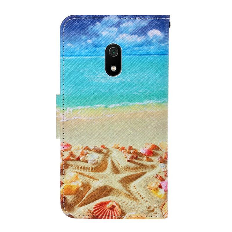 Fodral För Xiaomi Redmi 8A Med Kedjar Thong Beach