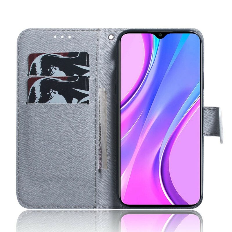 Fodral För Xiaomi Redmi 9 Drömmande Lejon