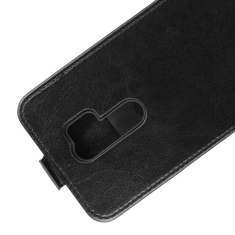 Fodral För Xiaomi Redmi 9 Folio-fodral Vikbar Lädereffekt