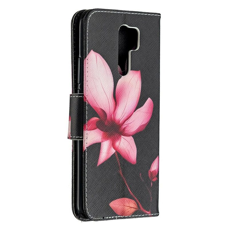 Fodral För Xiaomi Redmi 9 Rosa Blomma