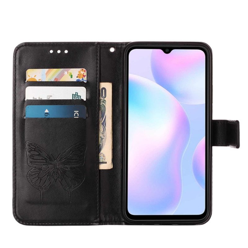 Fodral För Xiaomi Redmi 9A Fjärilsdesign