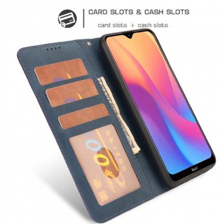 Fodral För Xiaomi Redmi 9A Matt Lädereffekt