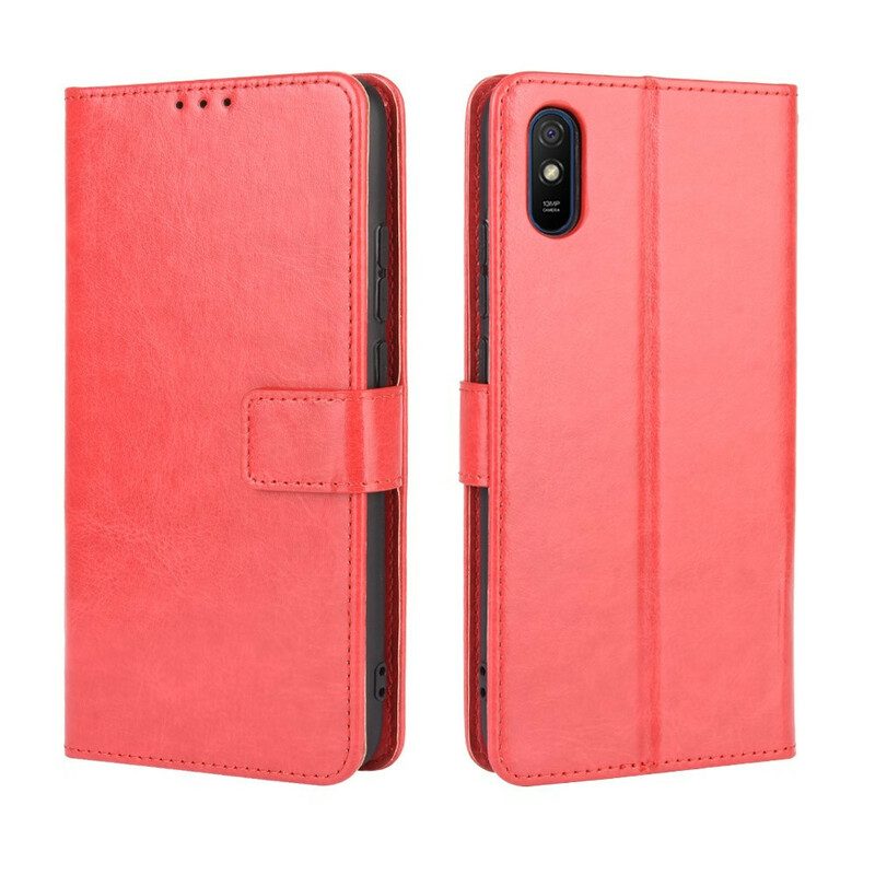 Fodral För Xiaomi Redmi 9A Plinkande Konstläder