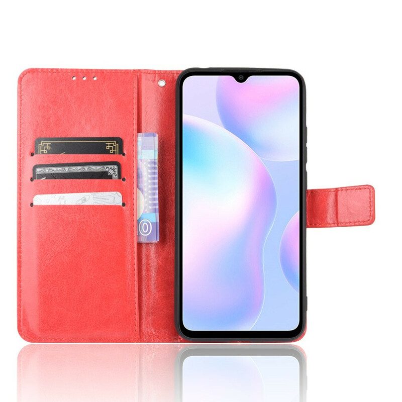 Fodral För Xiaomi Redmi 9A Plinkande Konstläder