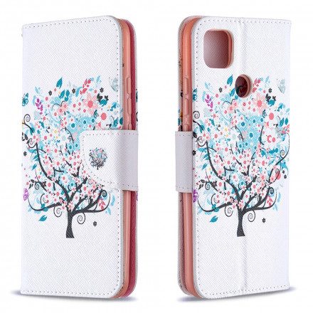 Fodral För Xiaomi Redmi 9C Blommigt Träd