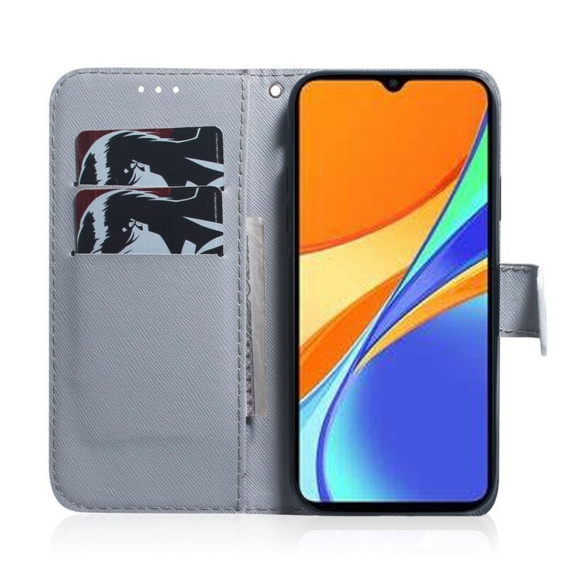 Fodral För Xiaomi Redmi 9C Drömmande Lejon