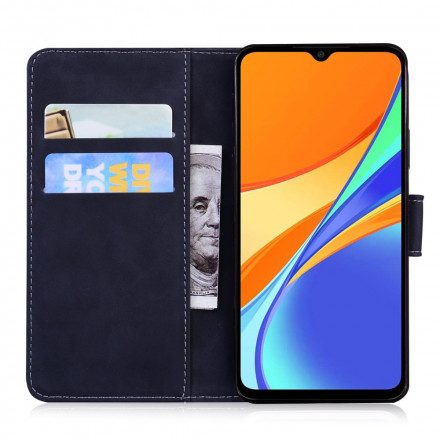 Fodral För Xiaomi Redmi 9C Faux Läder Nya Färger