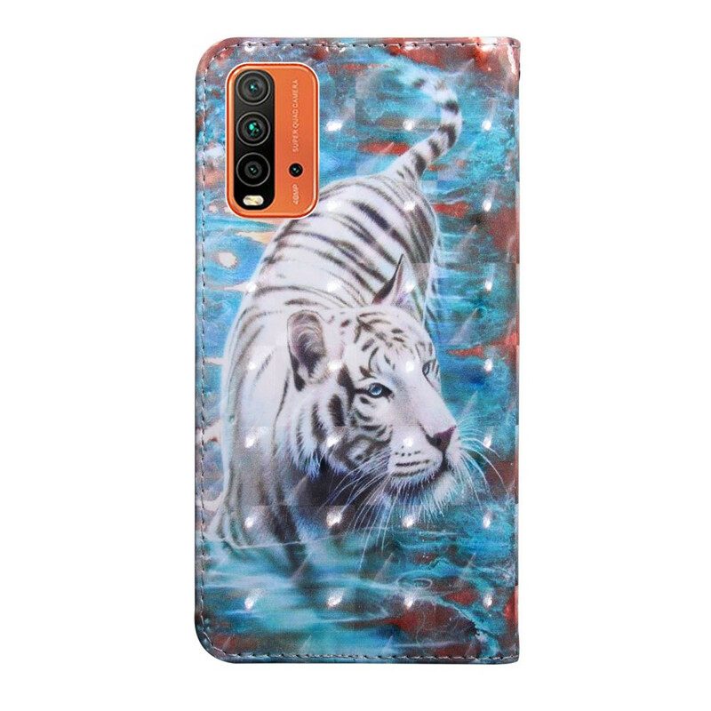 Fodral För Xiaomi Redmi 9T Tiger I Vatten