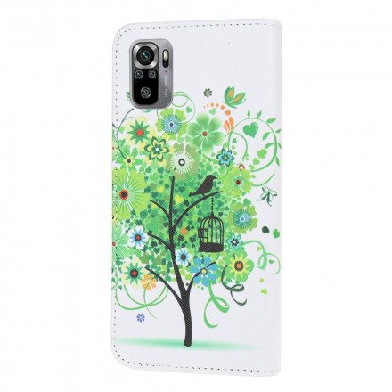 Fodral För Xiaomi Redmi Note 10 / 10S Grönt Träd
