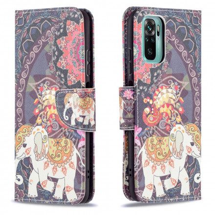 Fodral För Xiaomi Redmi Note 10 / 10S Indiska Elefanter