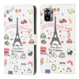 Fodral För Xiaomi Redmi Note 10 / 10S Jag Älskar Paris