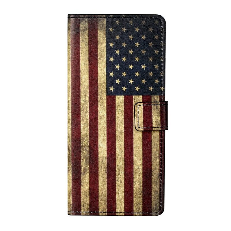 Fodral För Xiaomi Redmi Note 10 5G / Poco M3 Pro 5G Amerikansk Flagga