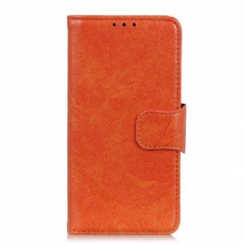 Fodral För Xiaomi Redmi Note 10 5G / Poco M3 Pro 5G Delat Nappaläder