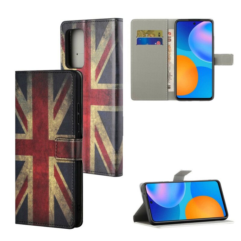 Fodral För Xiaomi Redmi Note 10 5G / Poco M3 Pro 5G Englands Flagga