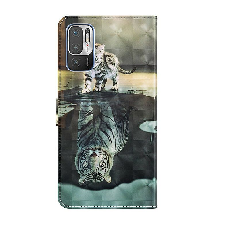 Fodral För Xiaomi Redmi Note 10 5G / Poco M3 Pro 5G Ernest The Tiger