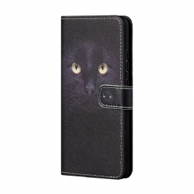 Fodral För Xiaomi Redmi Note 10 5G / Poco M3 Pro 5G Med Kedjar Thong Cat Eyes