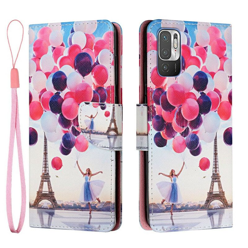 Fodral För Xiaomi Redmi Note 10 5G / Poco M3 Pro 5G Paris Ballonger