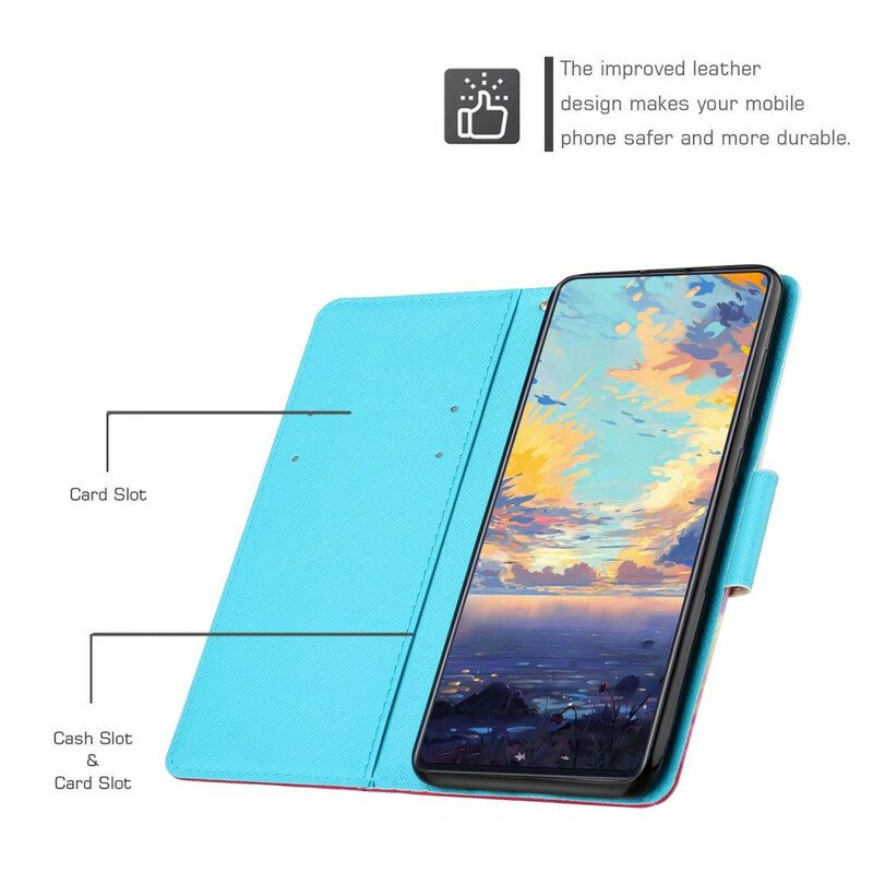 Fodral För Xiaomi Redmi Note 10 5G / Poco M3 Pro 5G Solnedgång
