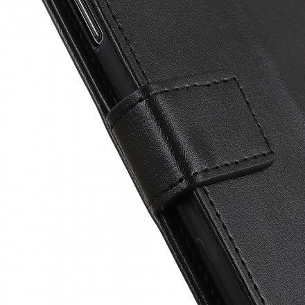 Fodral För Xiaomi Redmi Note 10 Pro Delat Läderstil