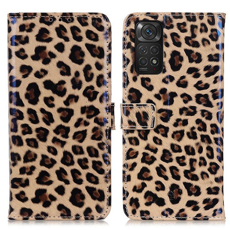 Fodral För Xiaomi Redmi Note 11 / 11S Enkel Leopard