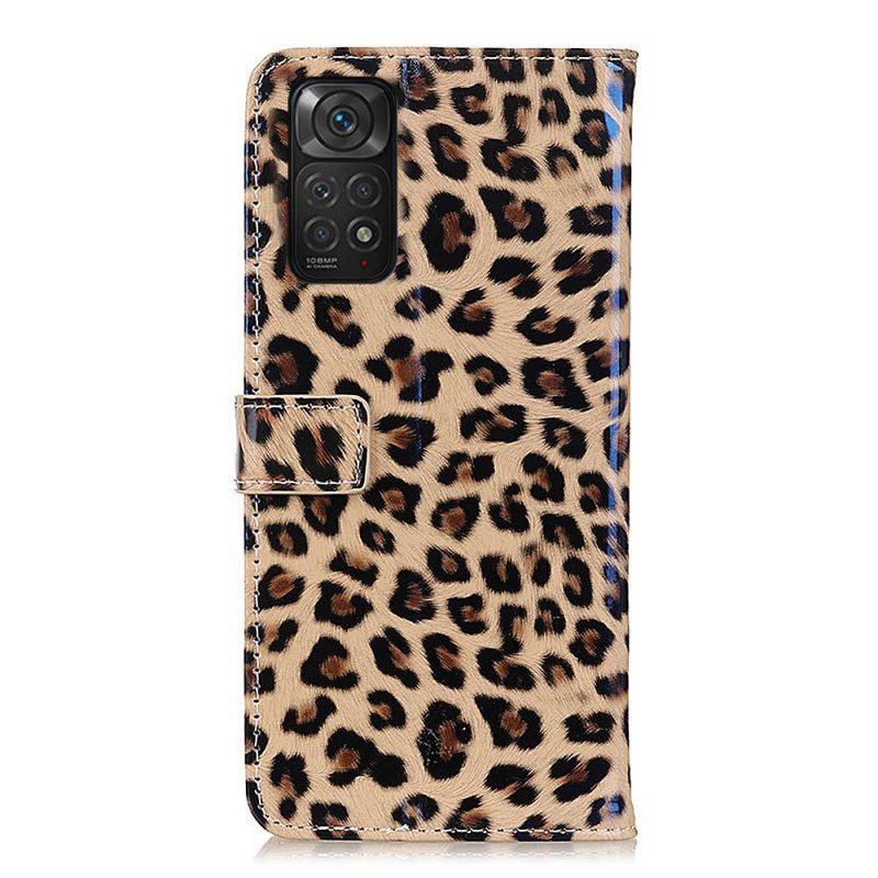 Fodral För Xiaomi Redmi Note 11 / 11S Enkel Leopard