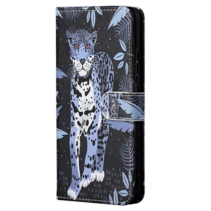 Fodral För Xiaomi Redmi Note 11 / 11S Med Kedjar Thong Leopard