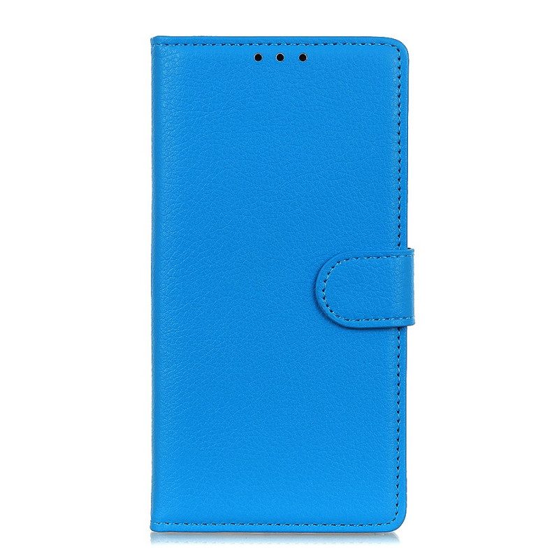 Fodral För Xiaomi Redmi Note 11 / 11S Traditionellt Litchi