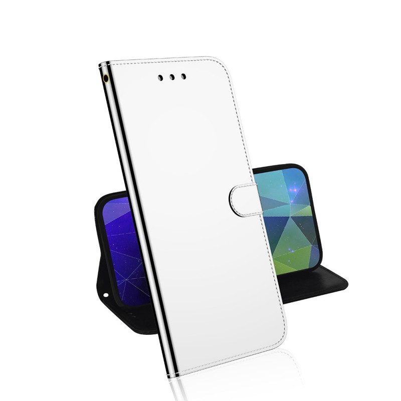 Fodral För Xiaomi Redmi Note 11 Pro 4G / 5G Konstläderspegel