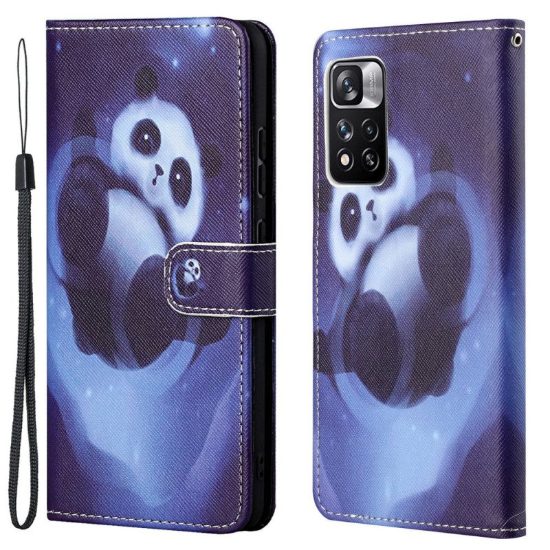 Fodral För Xiaomi Redmi Note 11 Pro 4G / 5G Panda Space