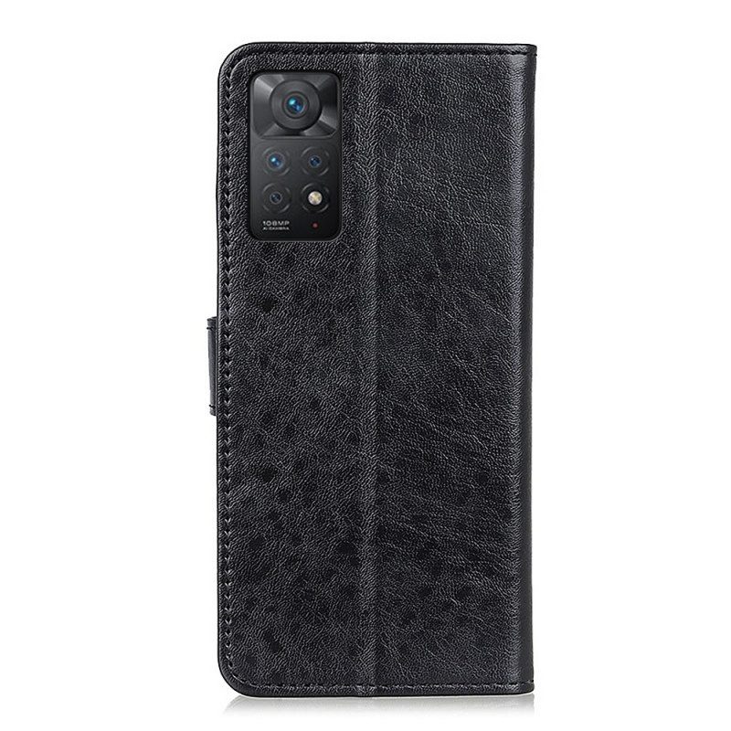 Fodral För Xiaomi Redmi Note 11 Pro 4G / 5G Texturerat Konstläder