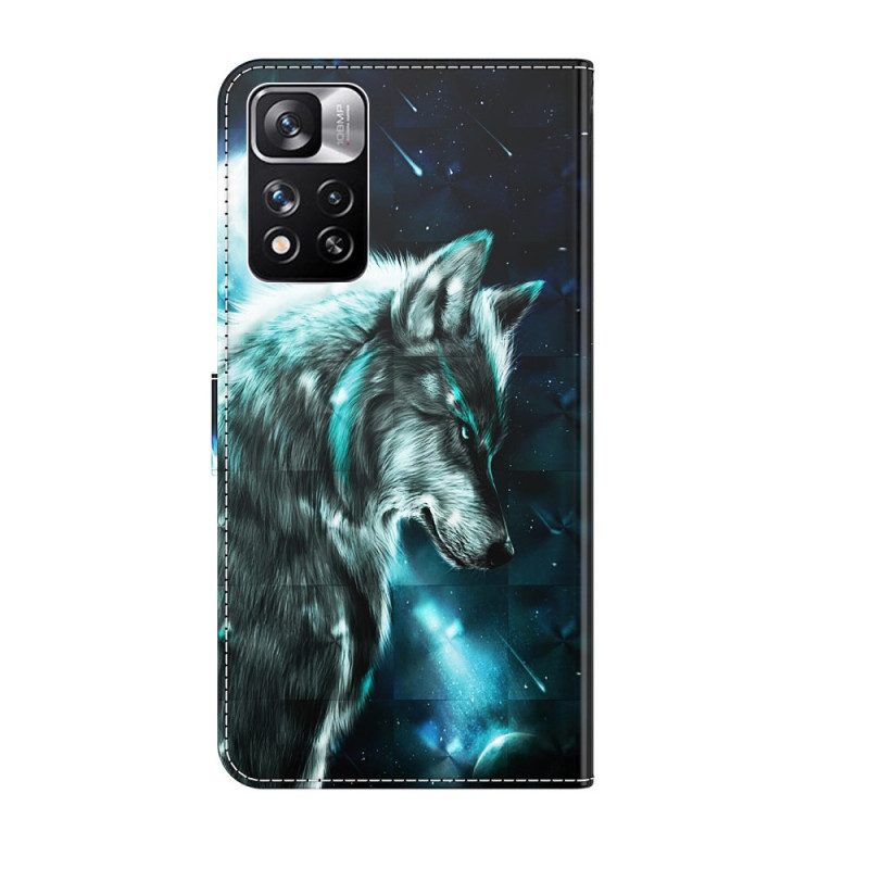 Fodral För Xiaomi Redmi Note 11 Pro Plus 5G 3d Wolf