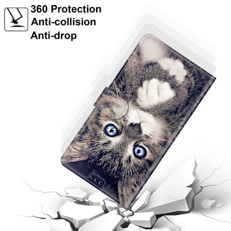Fodral För Xiaomi Redmi Note 11 Pro Plus 5G Med Kedjar Thong Cat Fan