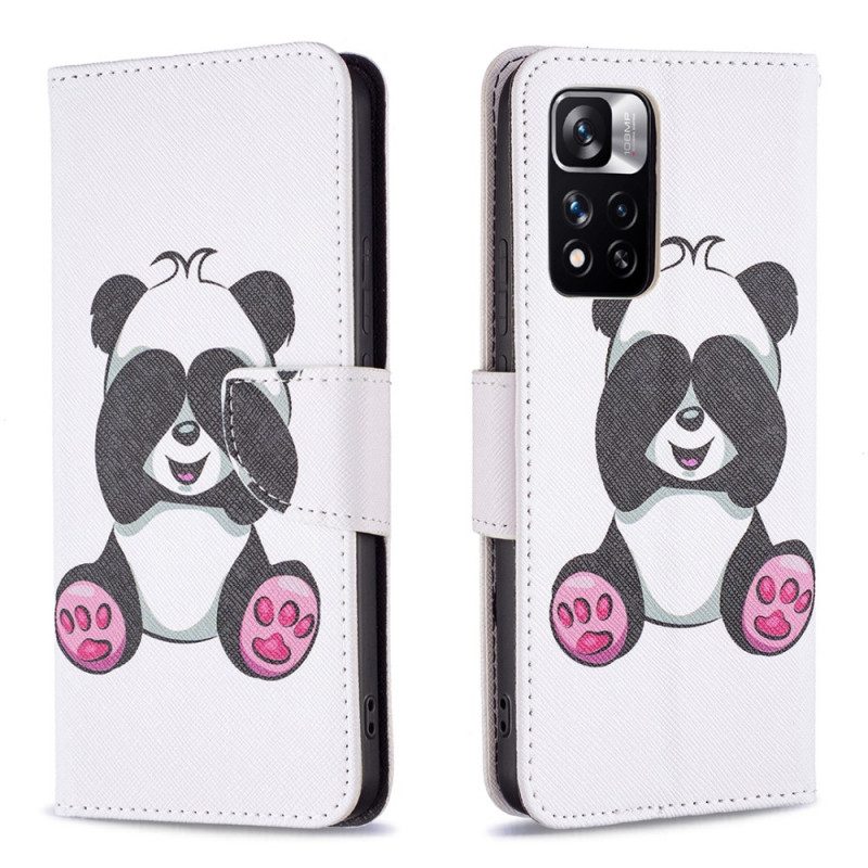 Fodral För Xiaomi Redmi Note 11 Pro Plus 5G Panda Kul