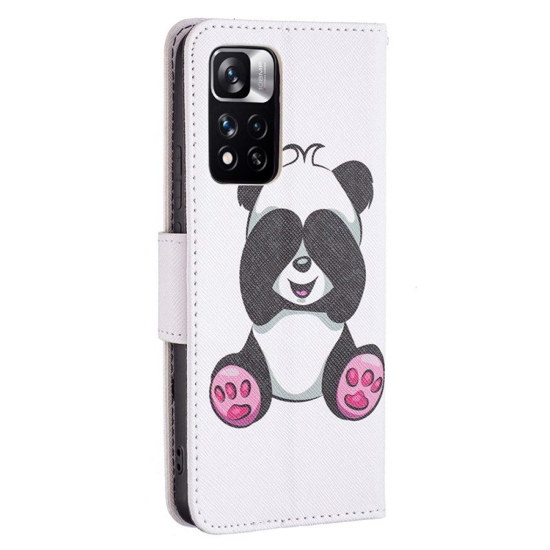 Fodral För Xiaomi Redmi Note 11 Pro Plus 5G Panda Kul