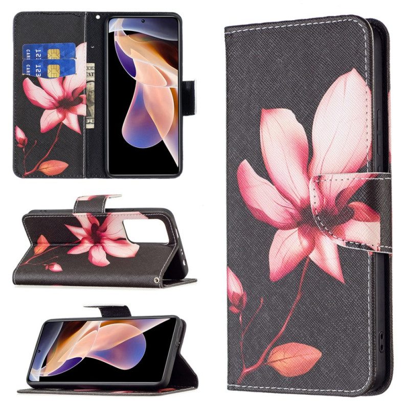 Fodral För Xiaomi Redmi Note 11 Pro Plus 5G Rosa Blomma
