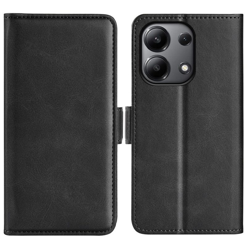 Fodral För Xiaomi Redmi Note 13 4g Dubbellås