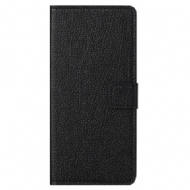 Fodral För Xiaomi Redmi Note 13 4g Litchi Texture Med Rem