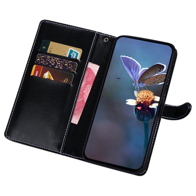 Fodral För Xiaomi Redmi Note 13 5g Krokodileffekt Idewei