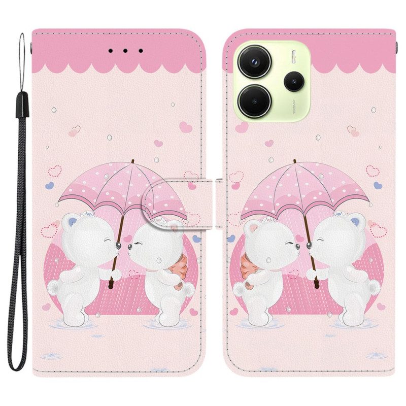 Fodral För Xiaomi Redmi Note 14 4g Björnpar