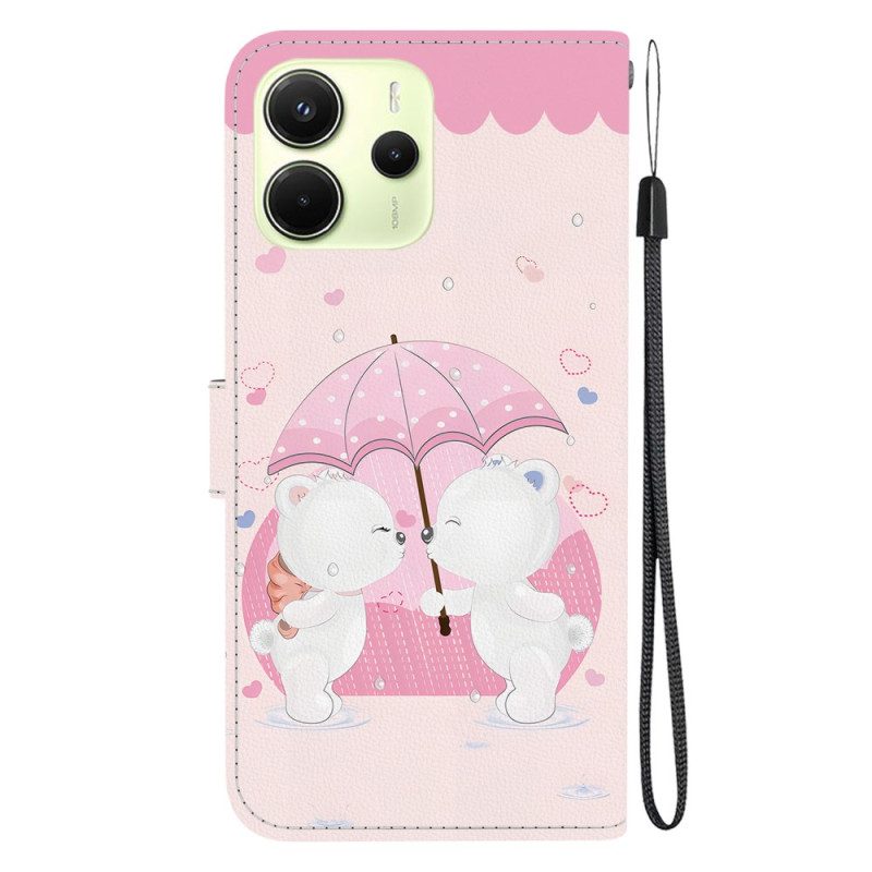 Fodral För Xiaomi Redmi Note 14 4g Björnpar