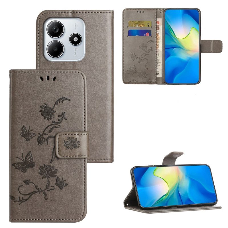 Fodral För Xiaomi Redmi Note 14 4g Blommig