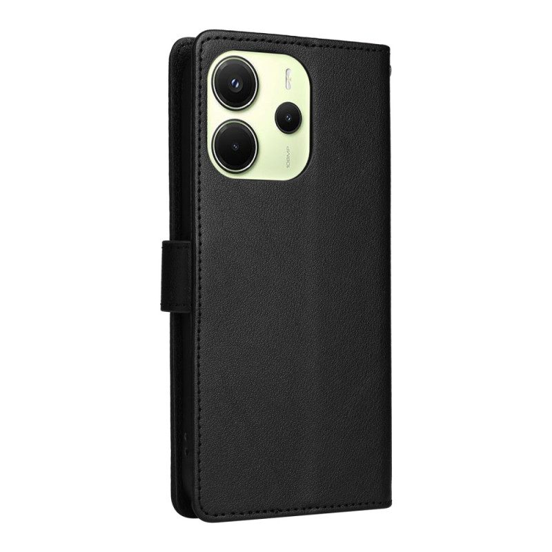 Fodral För Xiaomi Redmi Note 14 4g Konstläder