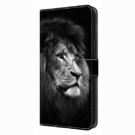 Fodral För Xiaomi Redmi Note 14 4g Lejonmönster