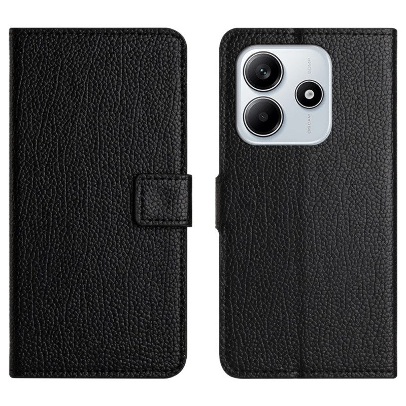 Fodral För Xiaomi Redmi Note 14 4g Litchistruktur