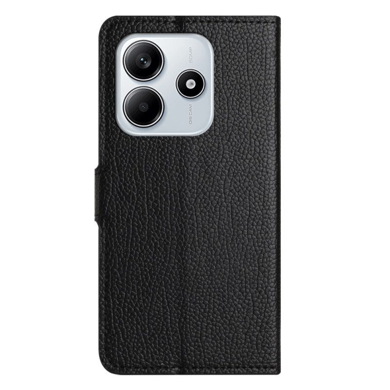 Fodral För Xiaomi Redmi Note 14 4g Litchistruktur